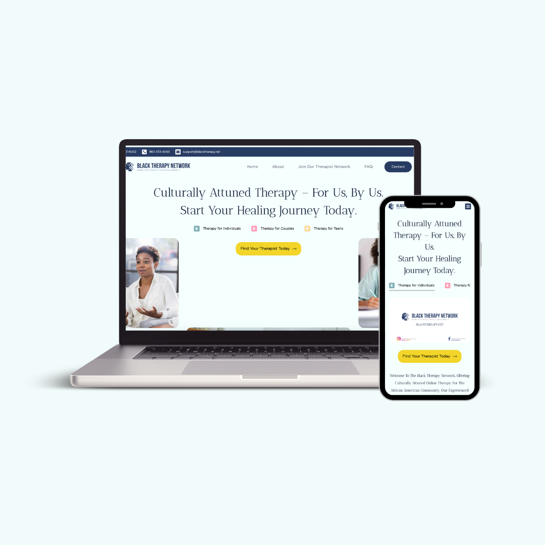 Black Therapy Web App