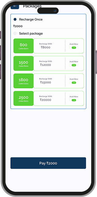 Project Play prototype screen one